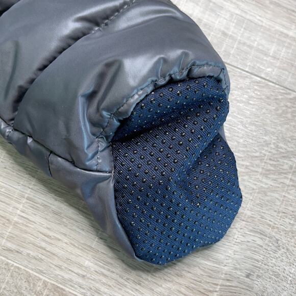 URBAN REPUBLIC Pram Faux Shearling Hood Puffer Bodysuit Size 3M - Picture 8 of 8